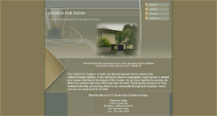 Desktop Screenshot of churchfortoday.net